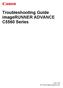 Troubleshooting Guide imagerunner ADVANCE C5560 Series