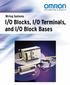 Wiring Systems I/O Blocks, I/O Terminals, and I/O Block Bases