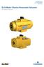 SIL Safety Manual DOC.SILM.EF.EN Rev. 0 March EL-O-Matic F-Series Pneumatic Actuator SIL Safety Manual