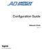 Configuration Guide. Network Client. Version 4.3. Part Number A0