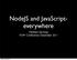 NodeJS and JavaScripteverywhere