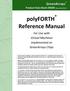 polyforth Reference Manual