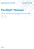 FlexiSight Manager. Import, store and manage digital inspection data. Operation Manual 90/FSM-OPMAN-ENG/03