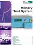 Military Test System. Lightning Tests