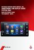 MITSUBISHI MOTORS NORTH AMERICA, INC. SMARTPHONE LINK DISPLAY AUDIO SYSTEM (SDA) QUICK REFERENCE GUIDE FOR ANDROID USERS