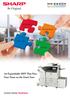 An Expandable MFP That Puts Your Team on the Front Foot. Digital Full Colour Multifunctional System