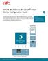 UG119: Blue Gecko Bluetooth Smart Device Configuration Guide