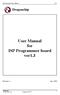 User Manual for ISP Programmer board ver1.3