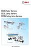 EB3C Relay Barriers EB3L Lamp Barriers EB3N Safety Relay Barriers