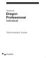 Copyright. Dragon Professional Individual Administrator Guide. Dragon Professional Individual Nuance Communications, Inc.