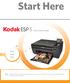 Start Here. All-in-One Printer. Print Copy Scan