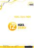 IGEL Zero HDX IGEL Technology GmbH IGEL Zero HDX