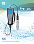 Handheld Optical Dissolved Oxygen Meter. Specifications. The Best in Dissolved Oxygen just got Optical.