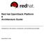 Red Hat OpenStack Platform 9 Architecture Guide