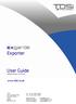 EXgarde Exporter. User Guide.  UM0050.GB Issue 2 16/07/2015. TDSi Unit 10 Concept Park Innovation Close Poole Dorset BH12 4QT, UK