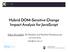 Hybrid DOM-Sensitive Change Impact Analysis for JavaScript