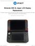 Nintendo 3DS XL Upper LCD Display