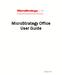 MicroStrategy Office User Guide