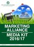 MARKETING ALLIANCE MEDIA KIT 2016/17