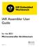 IAR Assembler User Guide