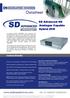 SD Advanced HD Analogue Capable Hybrid DVR