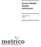 Survey of Mobile Handset Performance. Metrico Wireless, Ltd. July 2011