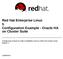 Red Hat Enterprise Linux 5 Configuration Example - Oracle HA on Cluster Suite