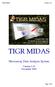 TIGR MIDAS Version 2.19 TIGR MIDAS. Microarray Data Analysis System. Version 2.19 November Page 1 of 85