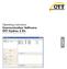Operating instructions Communication Software OTT Hydras 3 Rx. English