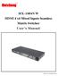 Meicheng. MX-1004VW HDMI 4 x4 Mixed Inputs Seamless Matrix Switcher User s Manual.