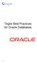 Tegile Best Practices for Oracle Databases