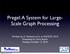 Pregel: A System for Large- Scale Graph Processing. Written by G. Malewicz et al. at SIGMOD 2010 Presented by Chris Bunch Tuesday, October 12, 2010