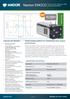 Newton EMCCD. Specifications Summary 1. Output node well depth (typical) High Sensitivity mode Electron Multiplying mode