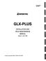 Part Number GLX-PLUS INSTALLATION AND FIELD MAINTENANCE MANUAL. Issue 2, June Inter-Tel, Incorporated 1993 Printed in USA 0693
