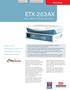 ETX-203AX Carrier Ethernet Demarcation Device