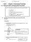 Unit I - Chapter 3 Polynomial Functions 3.1 Characteristics of Polynomial Functions