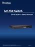 GV-PoE Switch. Multicam Digital. GV-POE0811 User's Manual