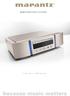 SA-10 SUPER AUDIO CD PLAYER. the new reference