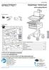 StyleView SV43 Cart. with Laptop Mount. User Guide ENGLISH. Tools Needed. Components