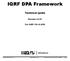 IQRF DPA Framework. Technical guide. Version v2.01. For IQRF OS v3.05d