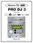PRO DJ 3. Featuring: Sampling FLIPFLOP. American DJ AUDIO Los Angeles, CA USA