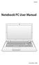 E5092. Notebook PC User Manual