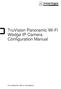 TruVision Panoramic Wi-Fi Wedge IP Camera Configuration Manual