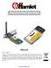 Wireless PCI PCMCIA Super G 108 Mbit. Manual