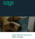 Sage Mobile Payments User's Guide
