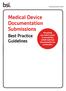 Medical Device Documentation Submissions