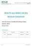 SKW78 4x4 MIMO WLAN Module Datasheet