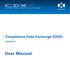 Compliance Data Exchange (CDX) Version 5.4. User Manual