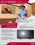 A sleek LED display, designed specifically for healthcare