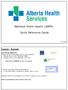 Meditech Public Health (CMPH) Quick Reference Cards